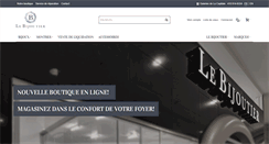Desktop Screenshot of lebijoutier.ca